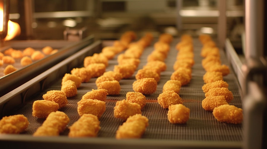 How are chicken nuggets made?