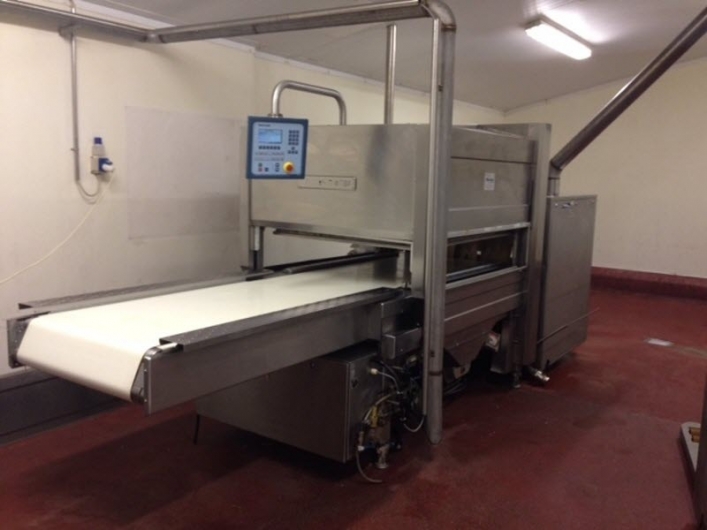 Vacuum Packing machinery in a food factory